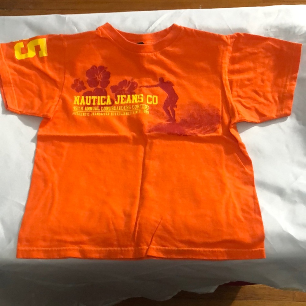 Nautica jeans T-shirt boys size 5